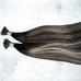 Extensii Nanoring DeLuxe Balayage #1B/ Grey/ #1B